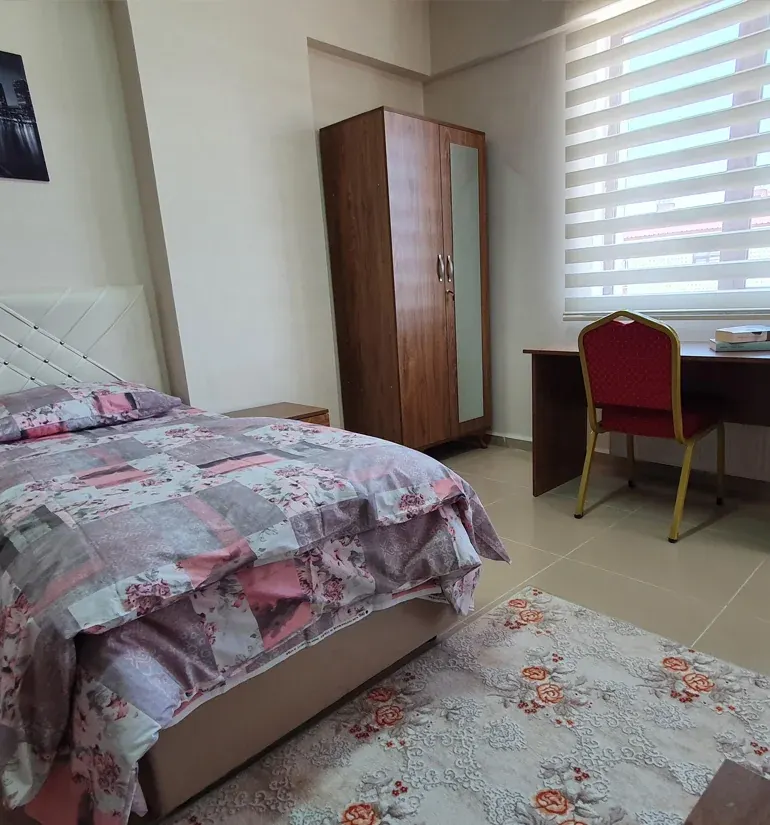 Erzurum Palas tek kişilik öğrenci odası
